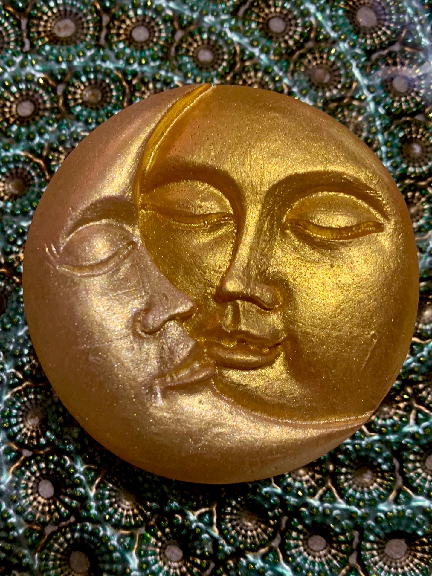 Hand Painted Sun & Moon Bar Soap