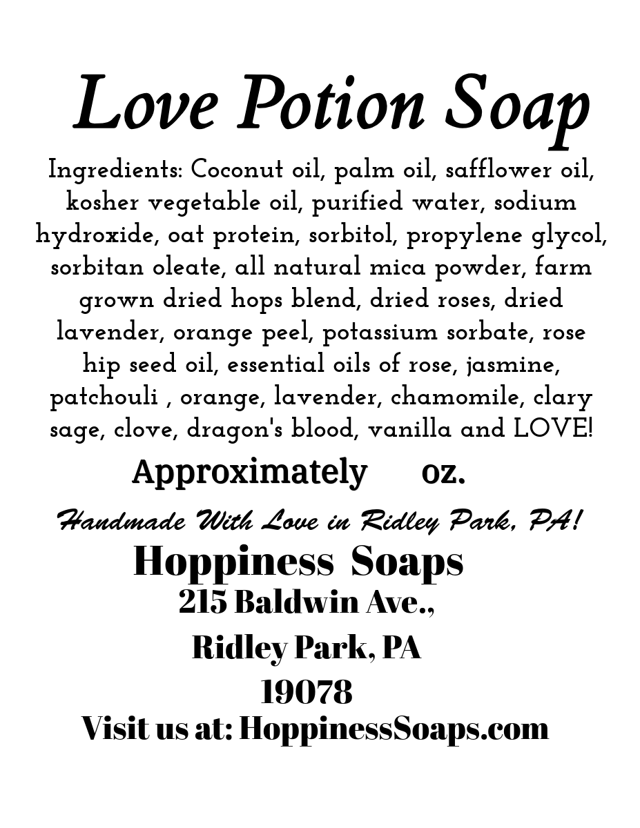 Love Potion Bar Soap