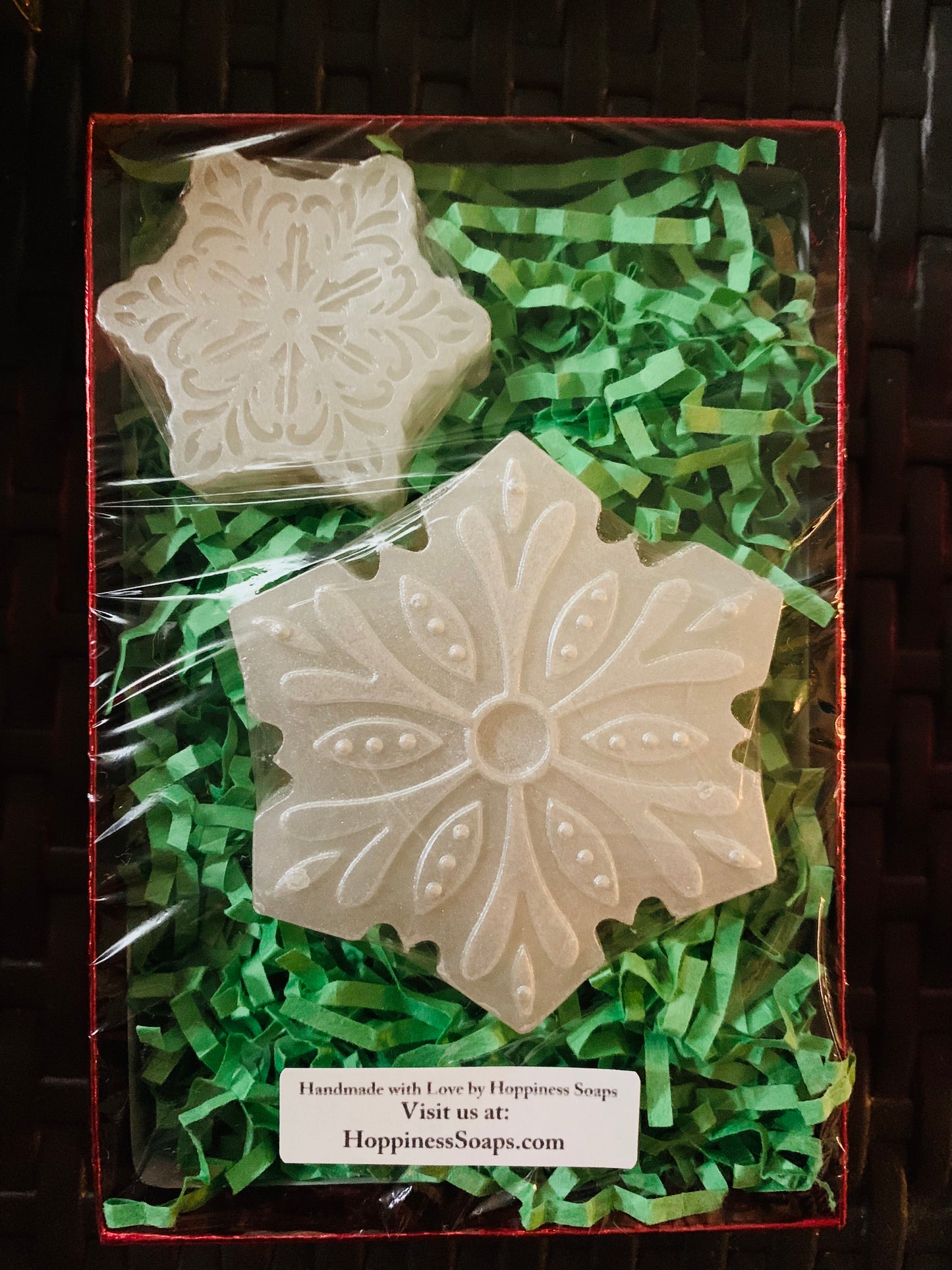 Peppermint Snowflake Bar Soap