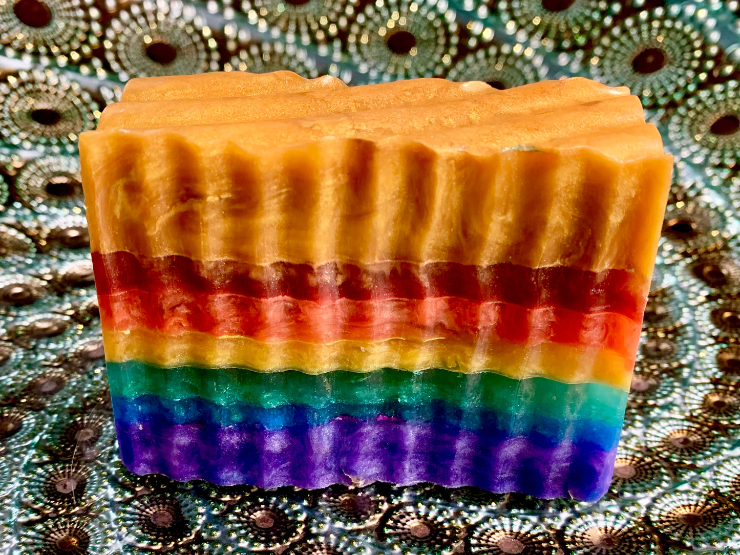 Rainbow Lavender & Chamomile Bar