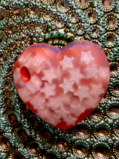 Patriotic Heart Bar Soap