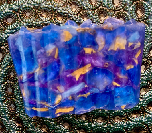 Hand Cut Lavender Bar