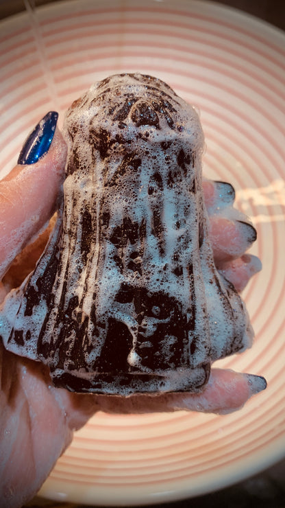 Spiced Victorian Spirits Luxury Bar Soap in Dome