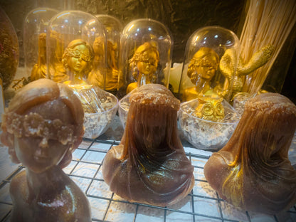 Spiced Victorian Spirits Luxury Bar Soap in Dome
