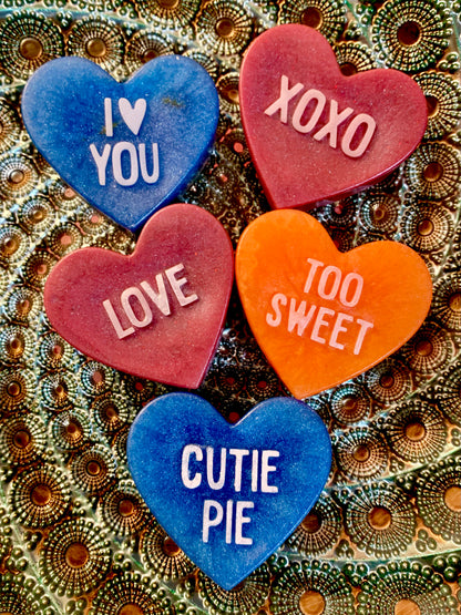 Conversation Heart Soap