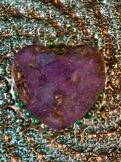 Hoppy Hearts Hand Soaps-Genuine Gemstones