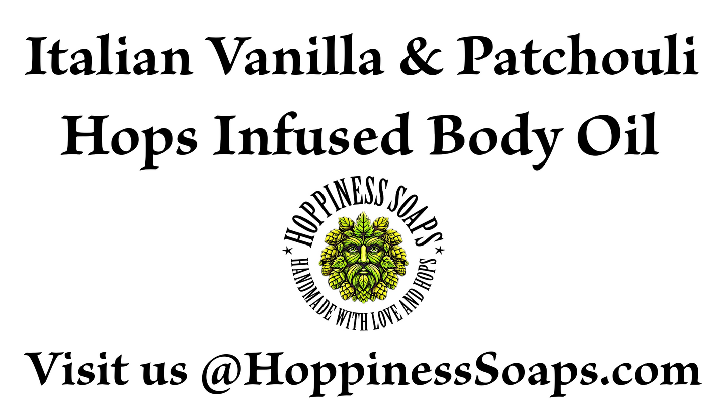 Hops Infused Body Oil